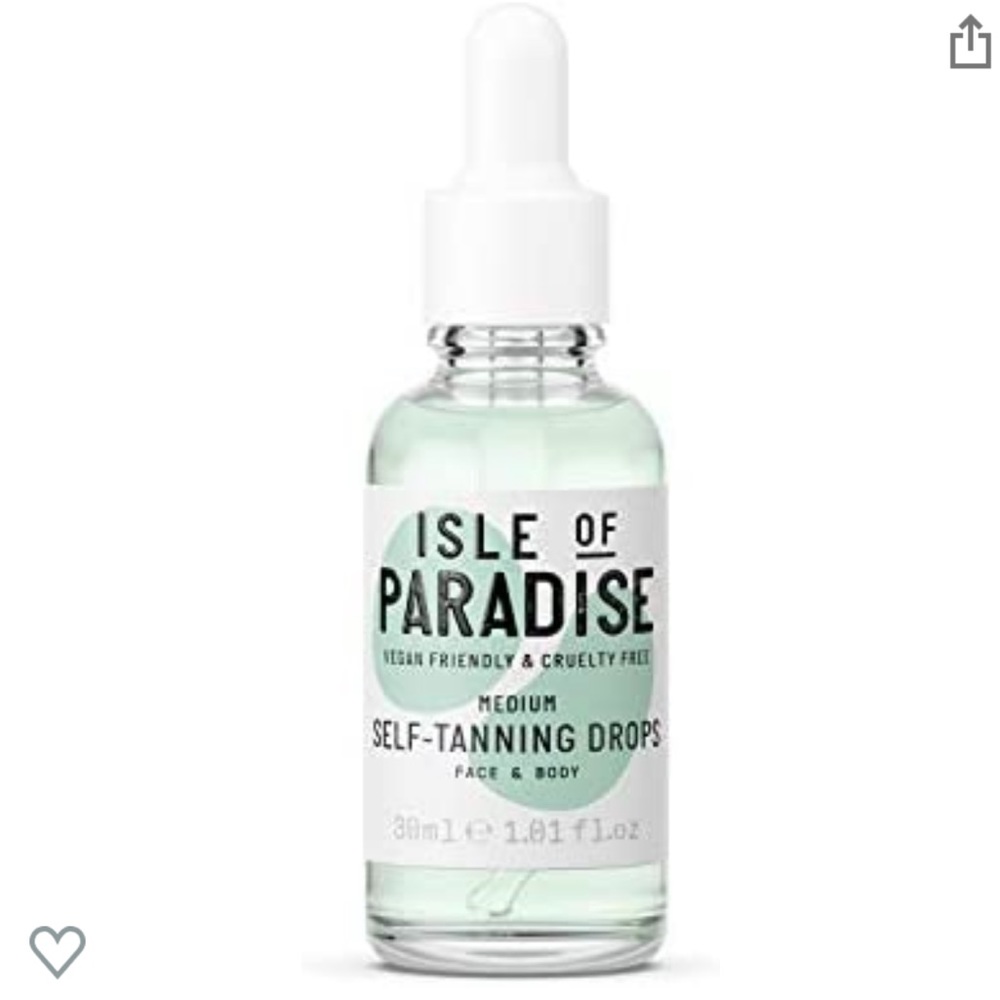 Isle of paradise medium self tanning drops